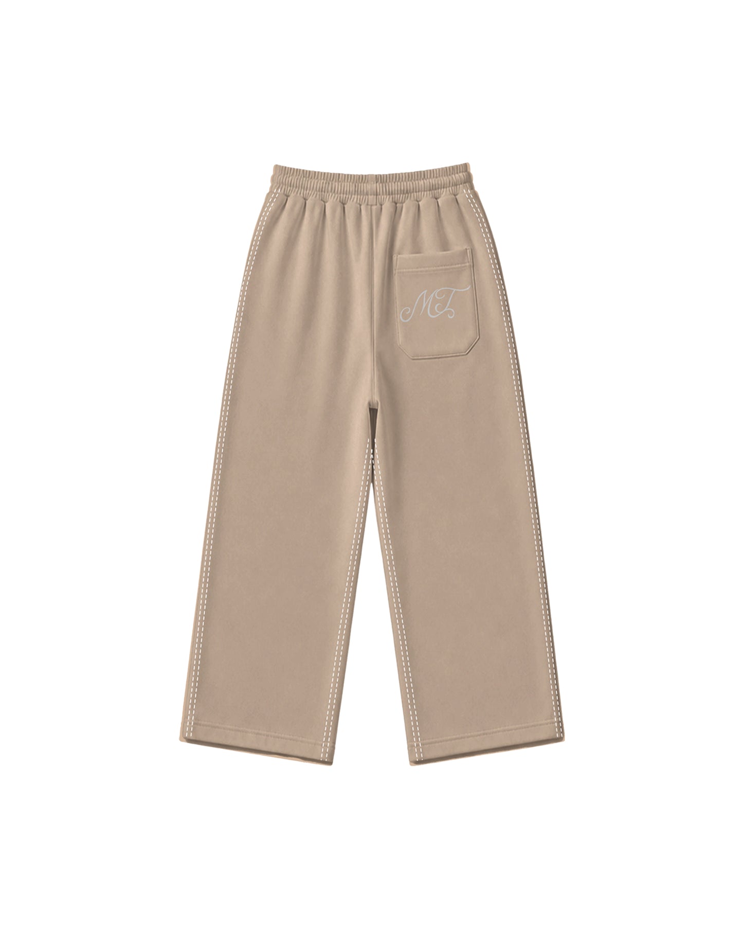 Stitched rhinestone pants