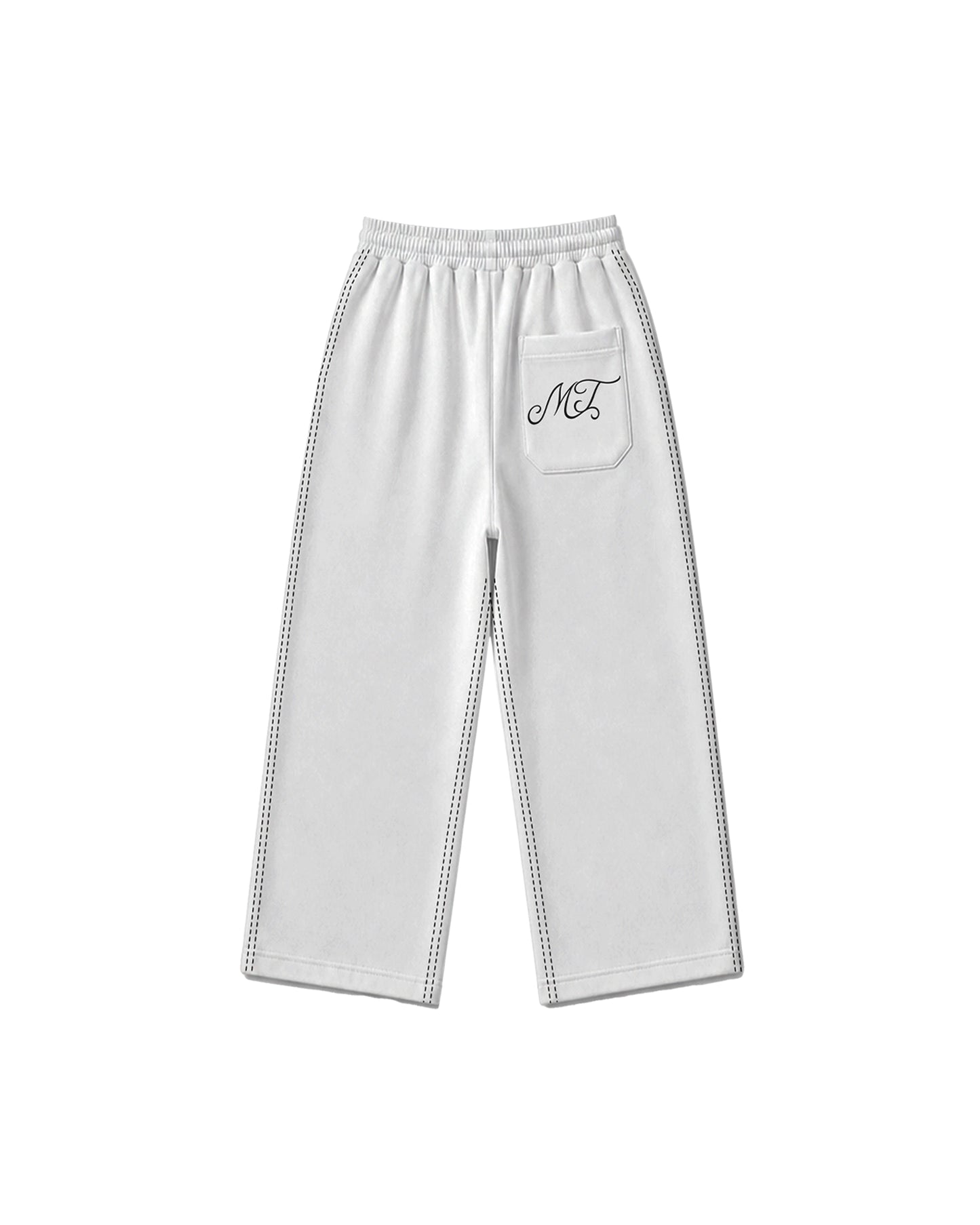 Stitched rhinestone pants