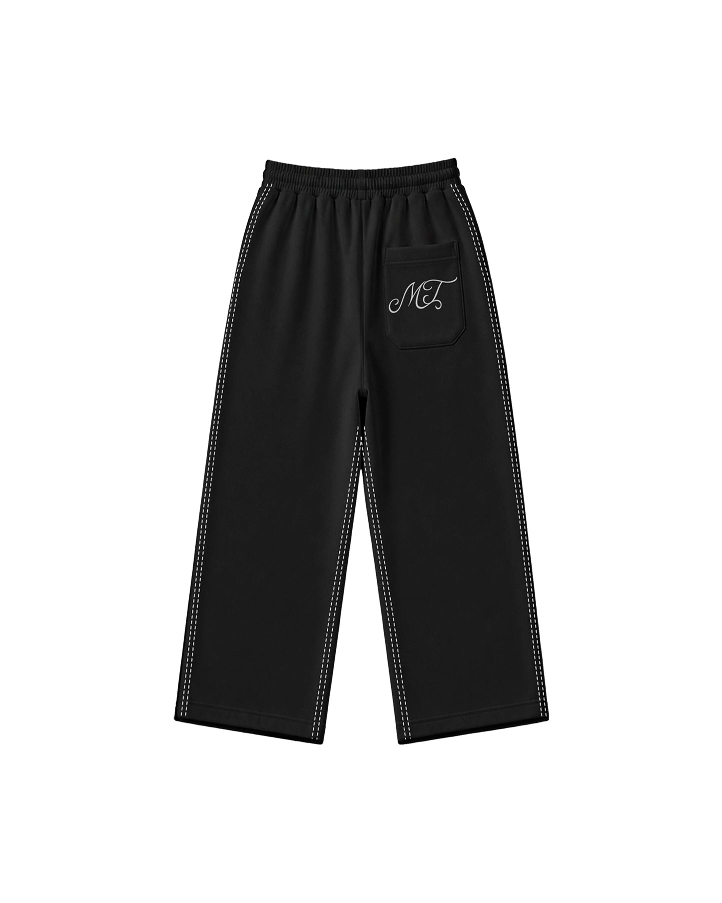 Stitched rhinestone pants
